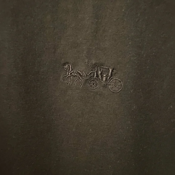 Coach Octavia Emporio tshirt size X small black - Picture 2 of 6